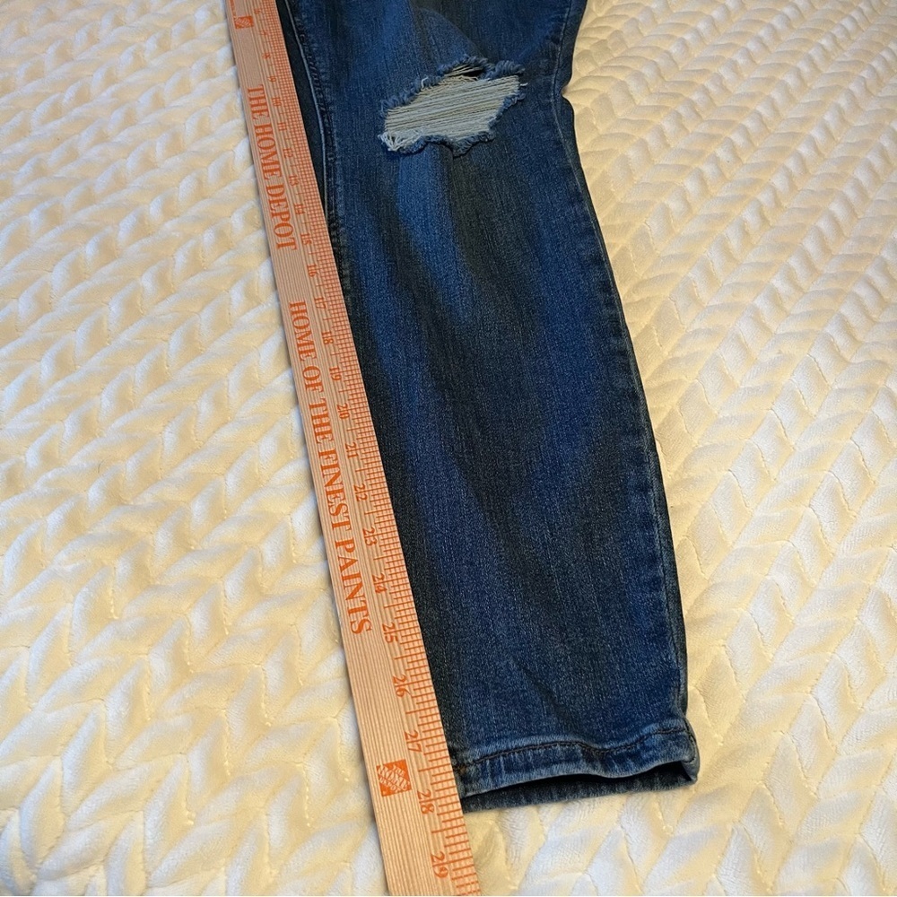 Judy Blue Dark wash Women Distressed Skinny Jeans High rise Stretchy size 16W - Picture 14 of 16
